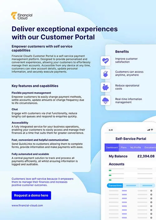 .Factsheet: Custom Portal.